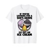 Pickleball Soft Serve Funny Pickleballer Lucky Pickleball T-Shirt, White