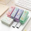 Pink Mini Stapler with No.12 Staples, Cute Rabbit Pattern Desktop