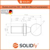 SOLIDfy® - [4x] Ball Pin C6 M4 DIN 71803 Form