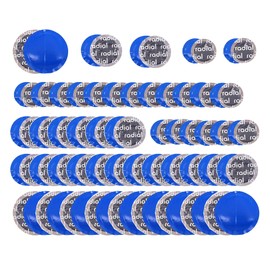 HUAZIZ Tyre Repair Patches, Pack of 100 32 mm/42 mm/58 mm Car Round Natural Rubber Tyre Puncture Repair Cold Patches Tubeless Patches Car Bicycle Tyre Repair Patches