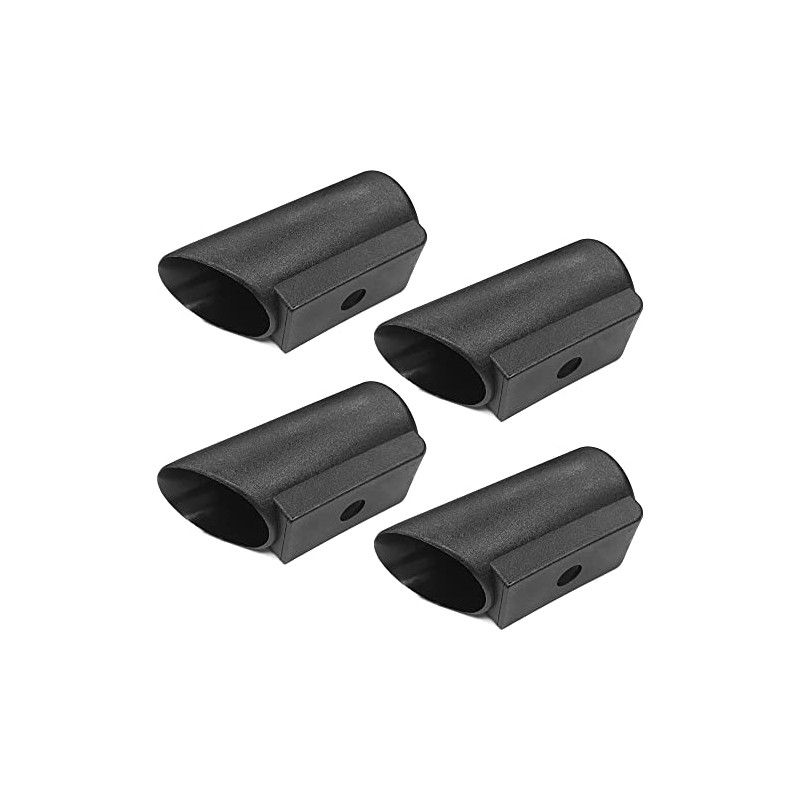 cyclingcolors 4 x glider caps sliding caps for steel tube