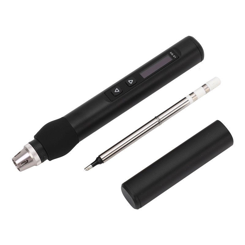 Electric Soldering Iron Kit Digital Display Temperature Adjustable Fast Heating