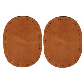 ELDIYME Fine Garment Suede Sew-On Elbow Patches 4.25 x 5.75 in 2/Pkg - Brown