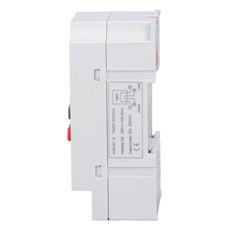 Electronic Timer Switch DIN Rail LCD Microcomputer Electron Intelligent Controller
