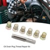 13Pcs Oil Drain Plug Thread Repair Kit M13 X 1.5mm