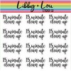 15 Minute Clean Up Planner Stickers | Libby and Lou