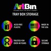 ArtBin 6918AB Twin Top 17 inch Supply Box, Portable Art