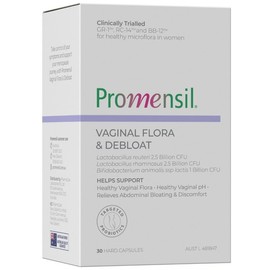 Promensil Vaginal Flora & Debloat Cap X 30