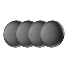 Android Air tag, IP68 Waterproof Bluetooth Tracker Tag, Google Certified Key Finder/Luggage Tracker/Item Locator Compatible with Google Find My Device for Wallet, Kids, Pets (4 Pack)