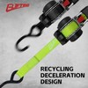 ELIFTING 4-Pack Retractable Ratchet Straps 1" x 10ft, 1650 lbs