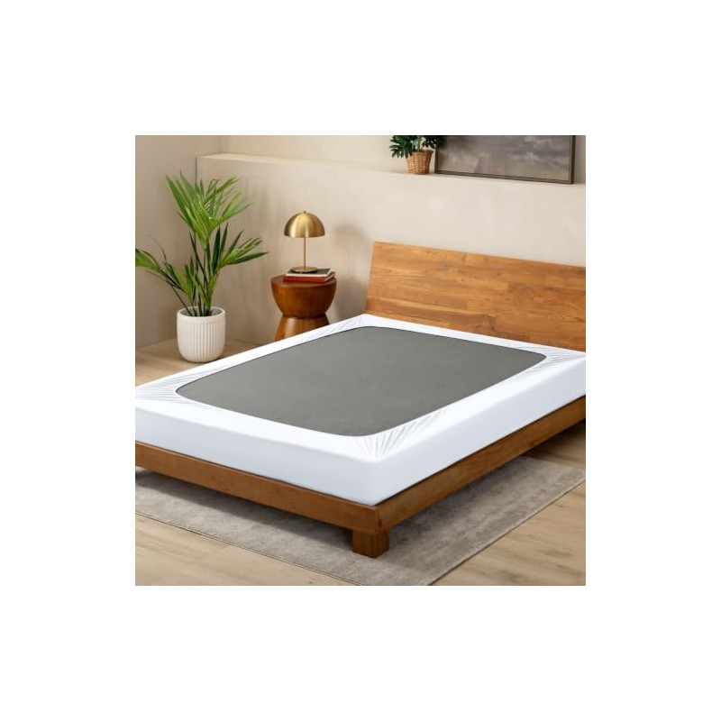 Bare Home Box Spring Cover - Funda de microfibra elástica