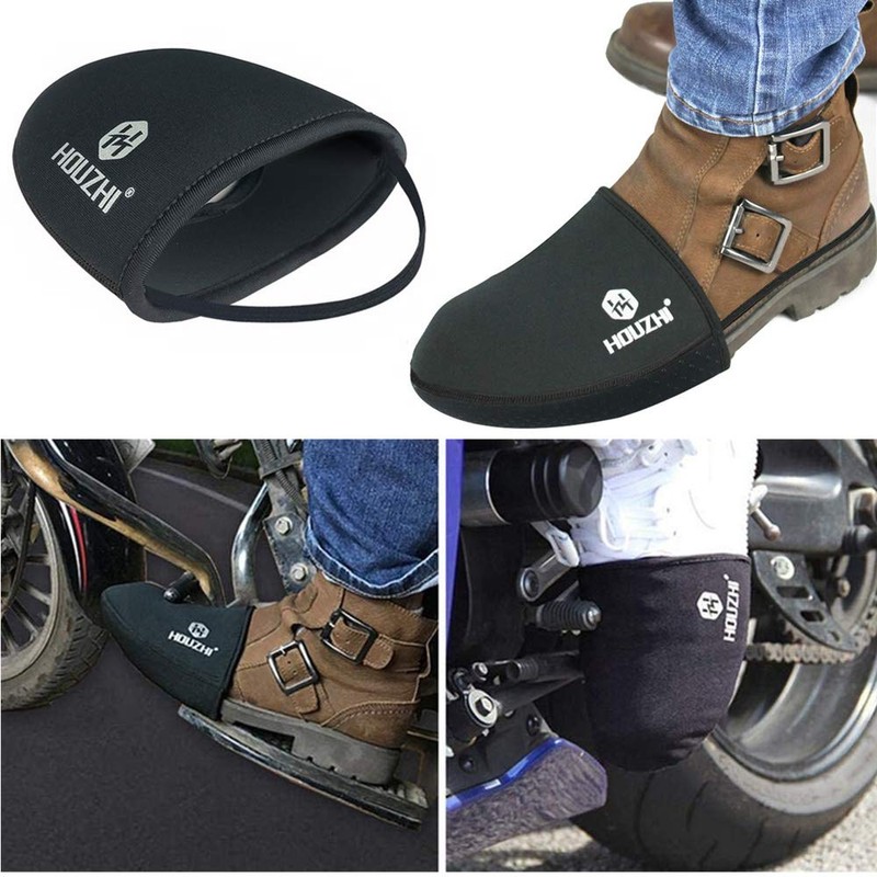 YFFSFDC Shift Guard Motorcycle Shift Pad Protector Pad Shoe Cover