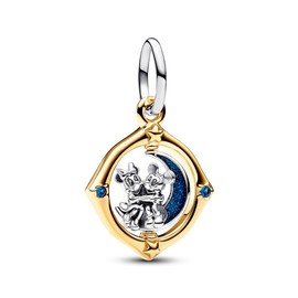PHCLASY Heart Family Charm Pendant Christmas Bead Charms 925 Sterling Silver Pendant for European Bracelets and Necklaces for Women, Cubic Zirconia, Cubic Zirconia