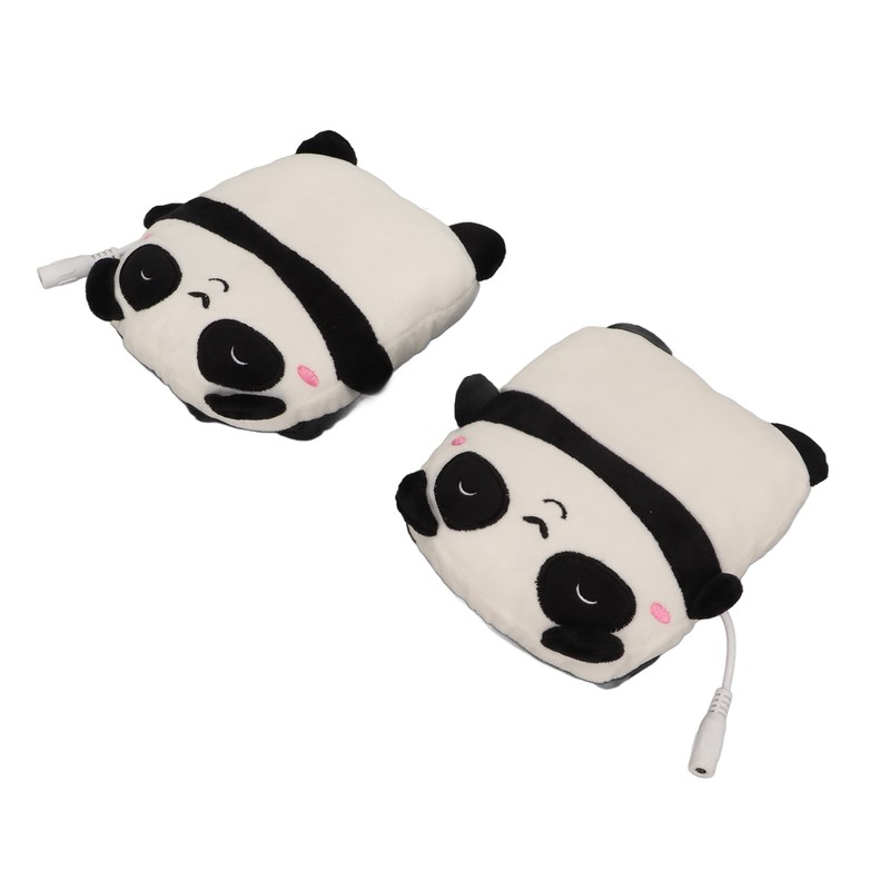 USB Heated Gloves Cartoon Shaped Keep Warm Adjust Strap Electric