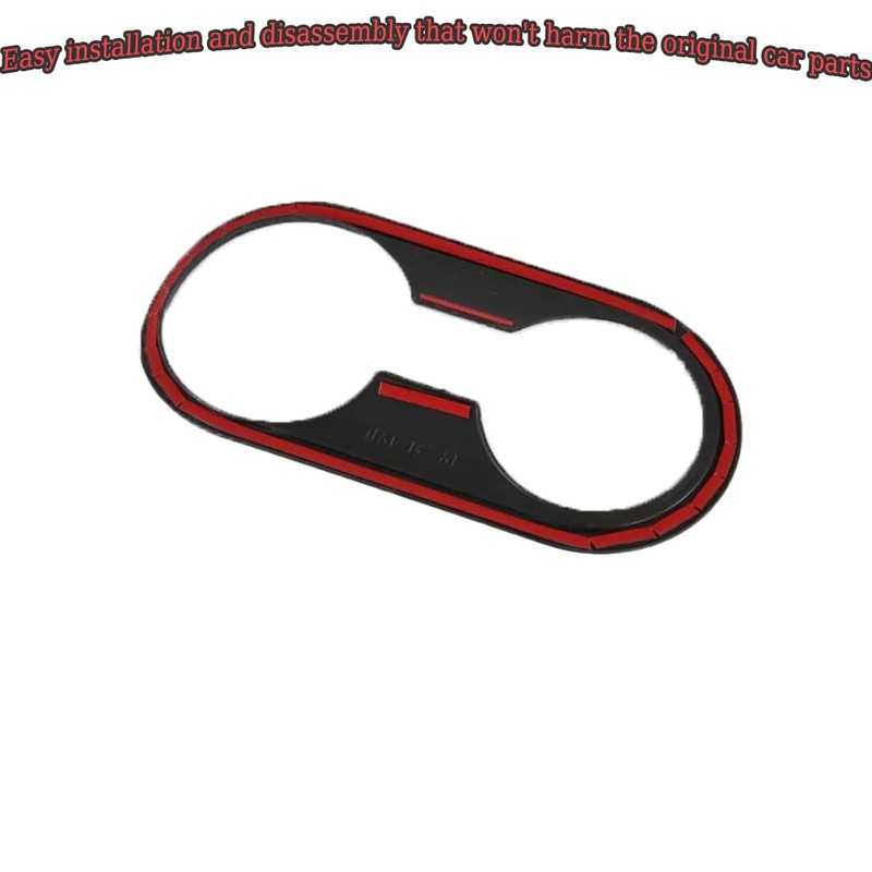 MUXEE Rear Water Cup Holder Panel Decoration Material for Kia