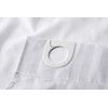 Croydex AF289122 Regency Stripe Water-Resistant Machine Washable Cling-Resistant Hookless Textile