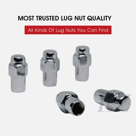 Cragar Standard Mag Lug Nut 12mmx1.5 with Offset Washer Set of 20 Pcs
