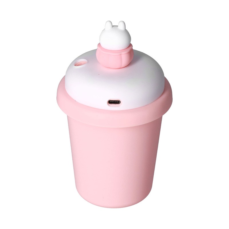 Humidifier Pink Milk Tea Cup Humidifier Small Desktop Bedroom Bedside