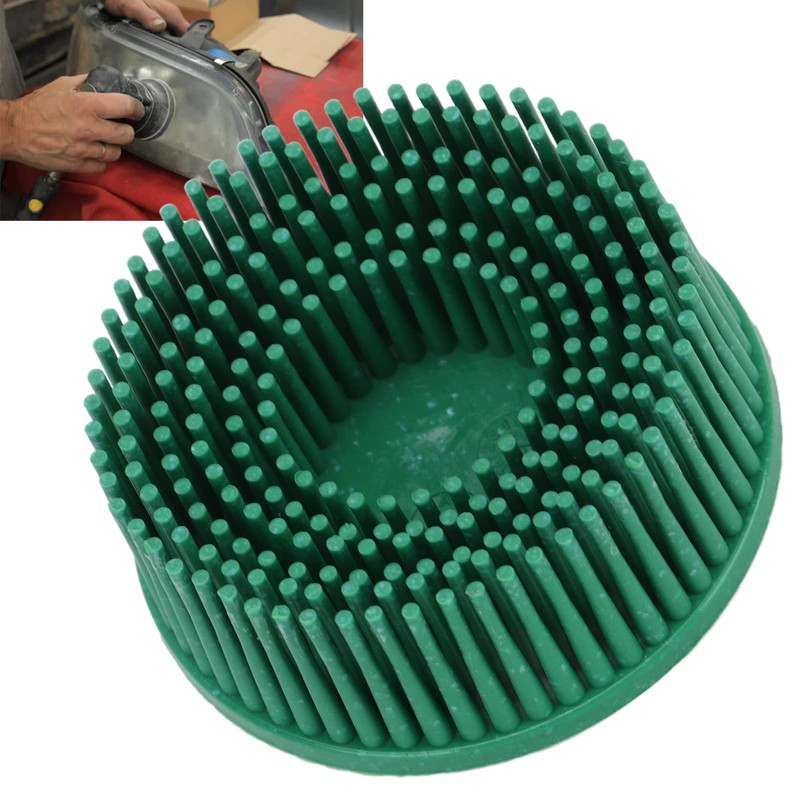 Yctze 2 Inch Bristle Disc, Grit, Abrasive Bristle Shank, Bristle