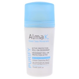 Alma K Desodorante Roll On Protección Activa - Desodorante sin Aluminio - Desodorante Roll On para Mujer - Desodorante para Piel Sensible - 75 ml