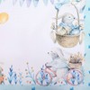 Maison Charlô | Set of 4 Bunny Blue Waterproof Rectangular