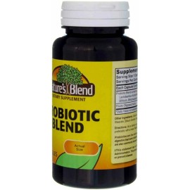Nature's Blend Probiotic Blend Dietary Supplement Capsules 100 Count Pack of 3