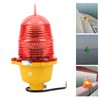 Aviation Obstruction Light, Multipurpose Warning Beacon Light High Strength Waterproof