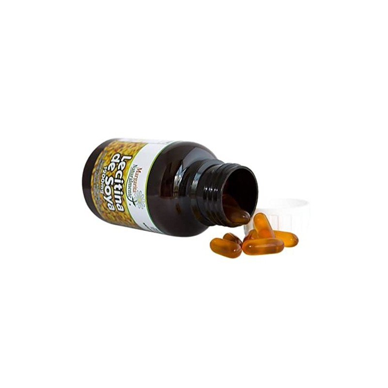 Margarita Naturalmente, Lecitina de Soya 1200mg - 100 capsulas