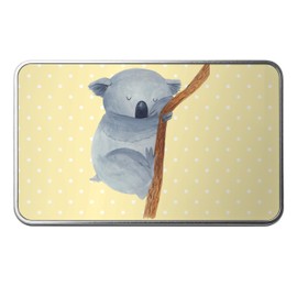 Mr. & Mrs. Panda Metal Tin Rectangular Koala Bear Gift Tin Animal Motifs Bedroom Storage Box Dreamland Storage Container Animals