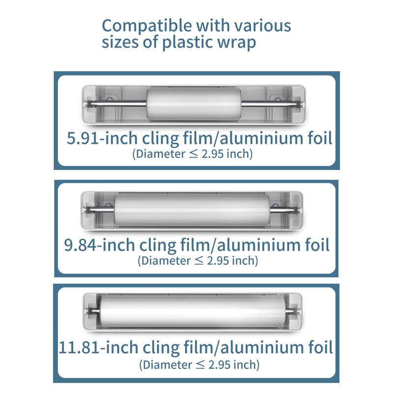Nanafu Household cling & Aluminum Foil & Plastic foil wrap