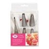 Tala 6 Piece Icing Bag Set with 5 Nozzles and