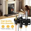 Criditpid 69L18 Pilot Assembly Propane Gas (LP) for Lennox Elite,