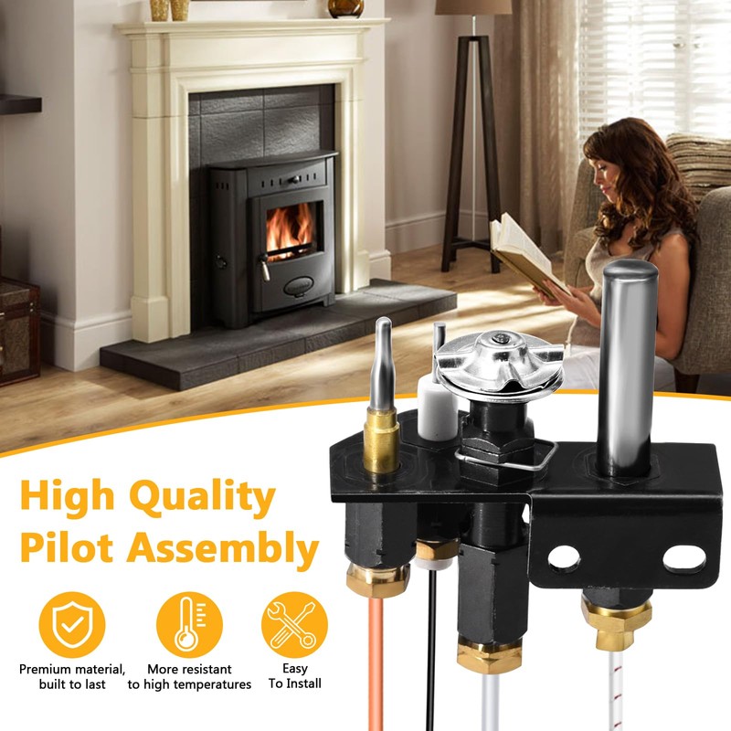 Criditpid 69L18 Pilot Assembly Propane Gas (LP) for Lennox Elite,