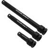 DAKCOS 1/2" Impact Socket Extension Bar Set, 3 Pieces Extensions