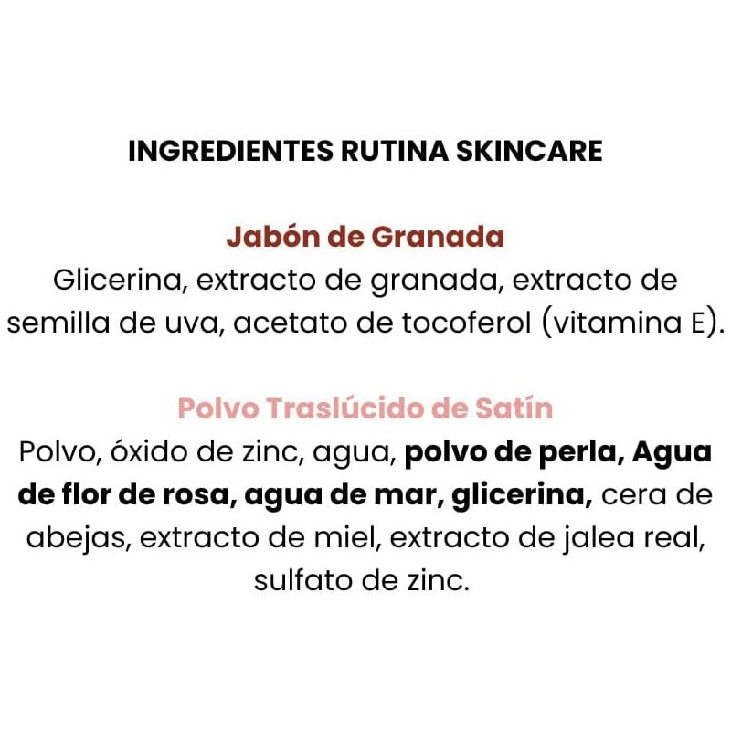 Ootness Kit Rutina Skincare Granada + Thanaka Satín – Controla