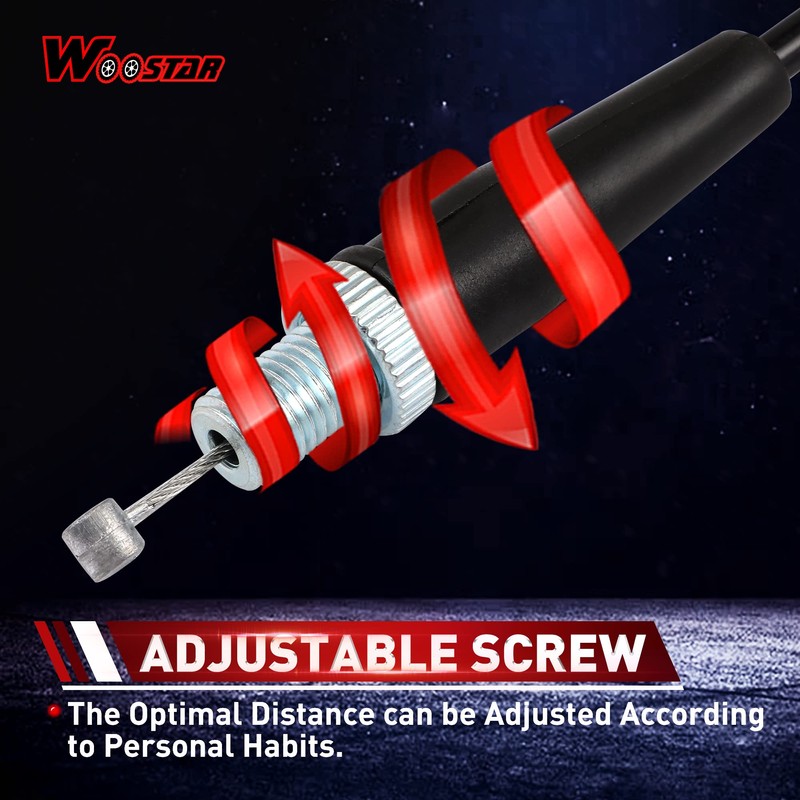 WOOSTAR 37.8" Throttle Cable Replacement for Apollo RFZ 125cc 50cc