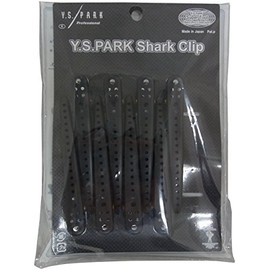 Y.S.PARK Shark Clips, Pack of 8, Black Metal