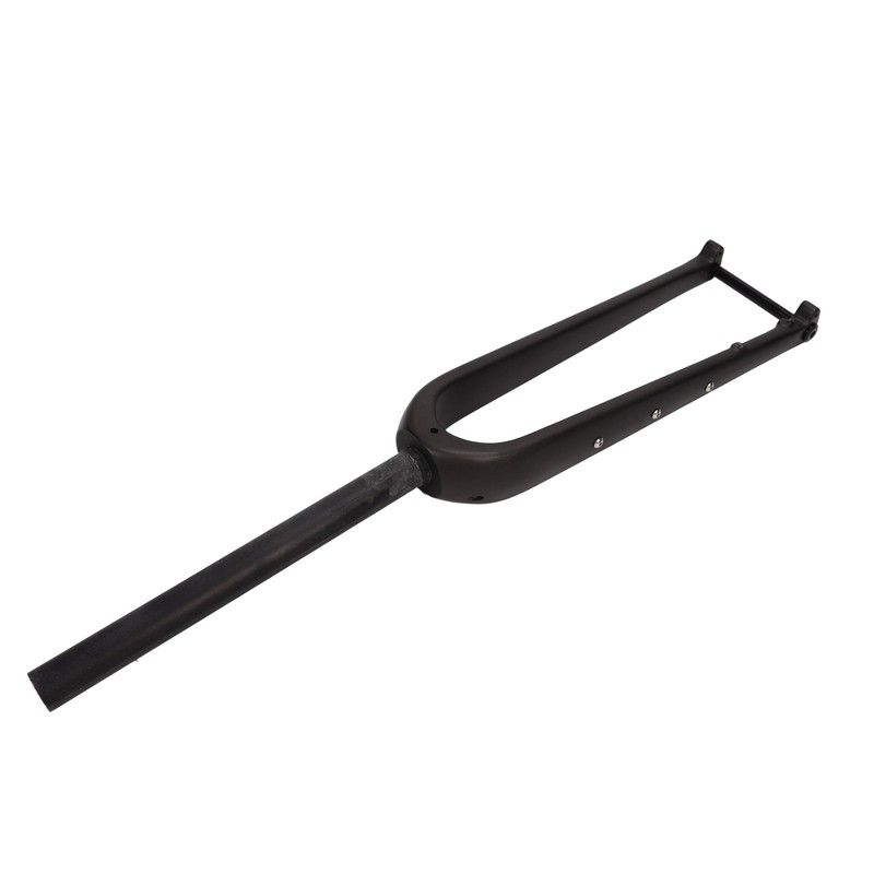 Bike Front Fork Carbon Fiber 100mm Opening Matte Straight Tube