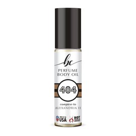 BIOCURA BC Perfume 404 Inspired by Alexandria II For Women & Men Replica Fragrance Body Oil Dupes Alcohol-Free Sample Travel Size Concentrated Long Lasting Roll-On 0.3 Fl Oz/10ml