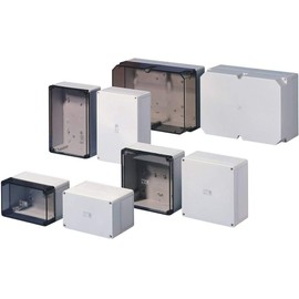 Rittal PK 9500.000 Installations-box 65 x 65 x 57 Polycarbonat light grey (RAL 7035) 1 pc(s)