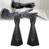 HOLDWIN Heavy Duty Sandblasting Gloves 27.5" Rubber Gloves for Sandblaster