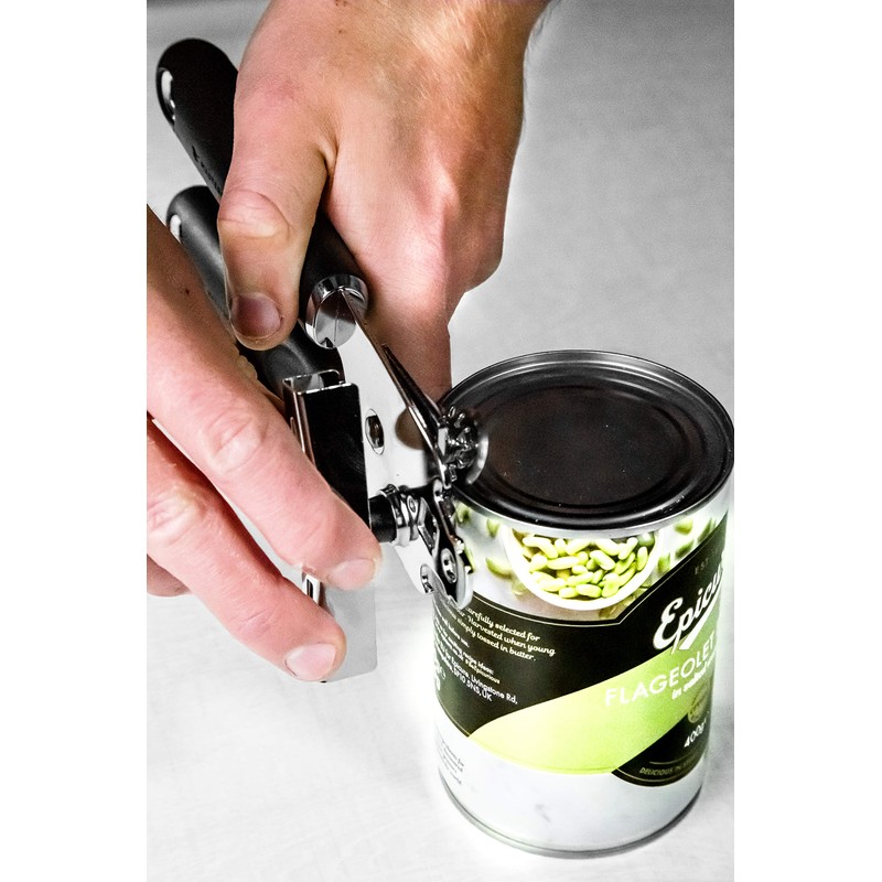 MasterClass MCSGNWCO Can Opener with Soft Grip Handles, Stainless Steel,
