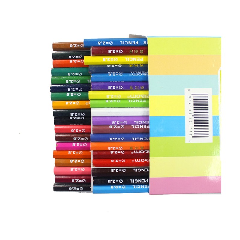 everycor 色鉛筆 36色セット 文具 お絵描き イラスト描き プレゼント 子供 大人の塗り絵用 カラー