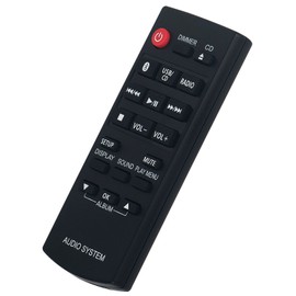AULCMEET N2QAYB000984 Replacement Remote Control Fit for Panasonic CD Stereo Systeem SC-PM600 SA-PM600 SB-PM500 SC-UX100 SA-UX100 SB-UX100 SA-PM250