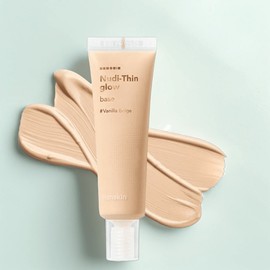 Hanskin Nudie Thin Glow Base 30ml, Vanilla Beige No. 20~22, 1 pc. / 한스킨 누디 씬 글로우 베이스 30ml, 바닐라 베이지 20~22호, 1개