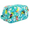 PYLONES - Toiletry Bag - Birds, Multi-Colour, Soft Toiletry Bag,
