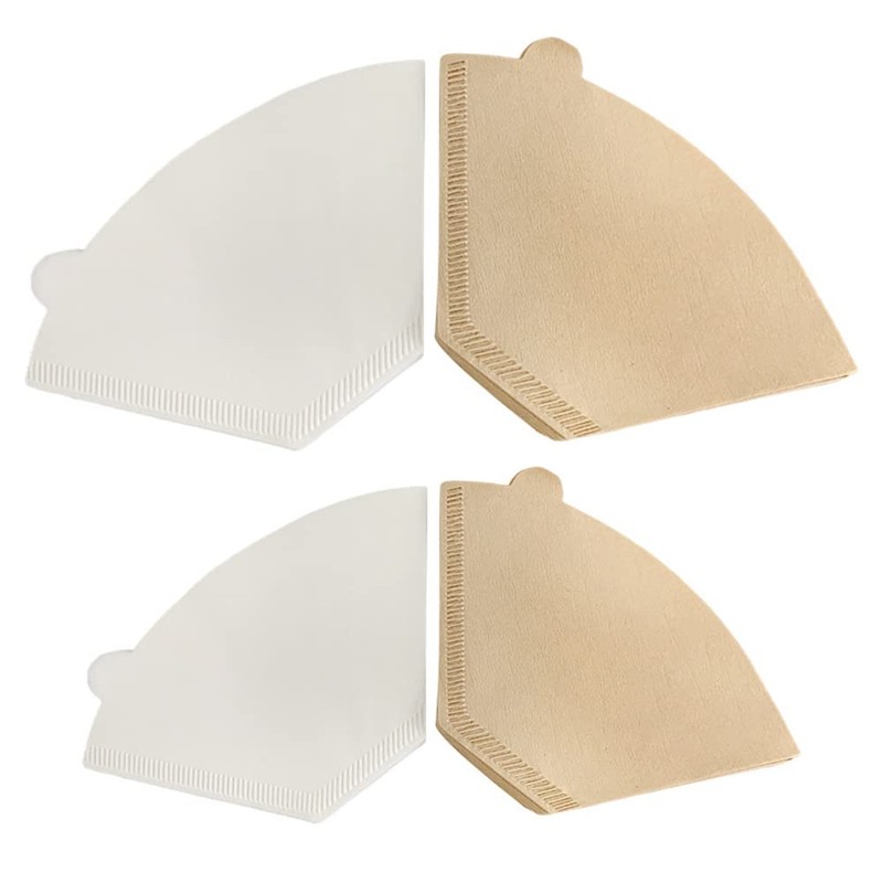 200 Pcs Coffee Filter Papers, Disposable Unbleached Cone Filter Papers