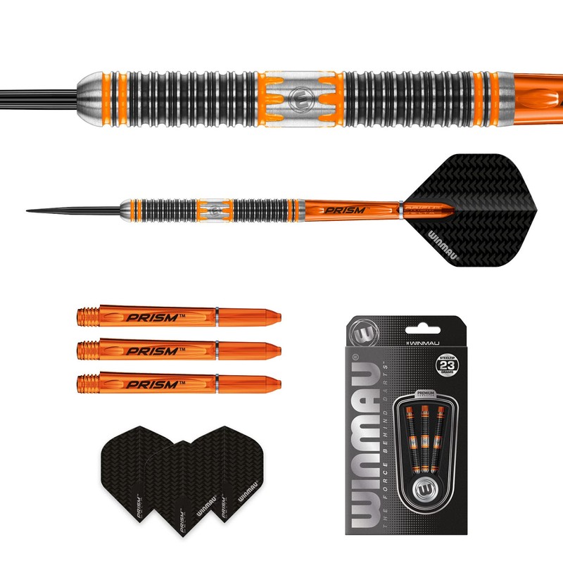 WINMAU Nitin Kumar 23 Gram Professional Steeltip Tungsten Darts Set