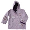 Foxfire for Kid Lilac Rainbow Unicorn children toddler raincoat size
