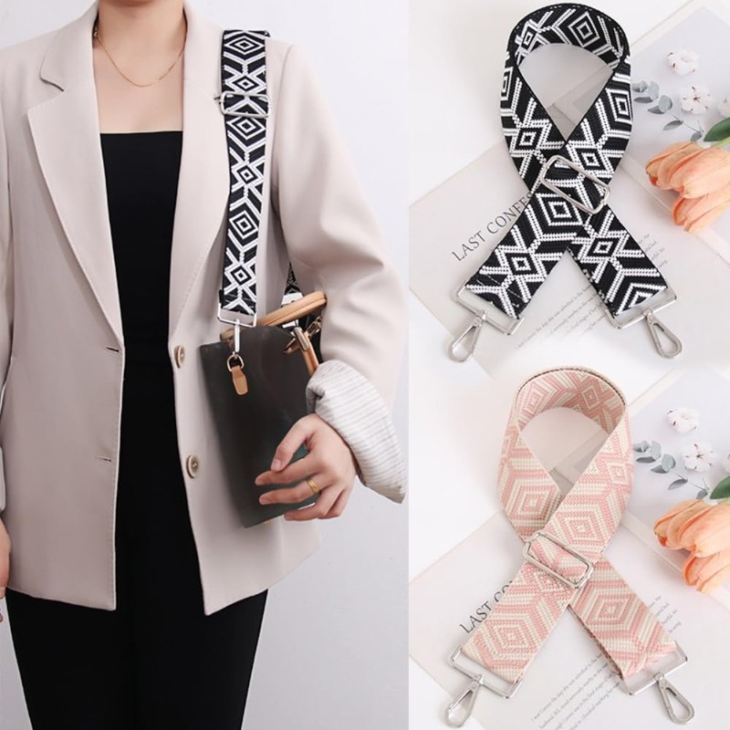 Whakano Adjustable Bag Strap for Changing, 5 cm Wide Shoulder